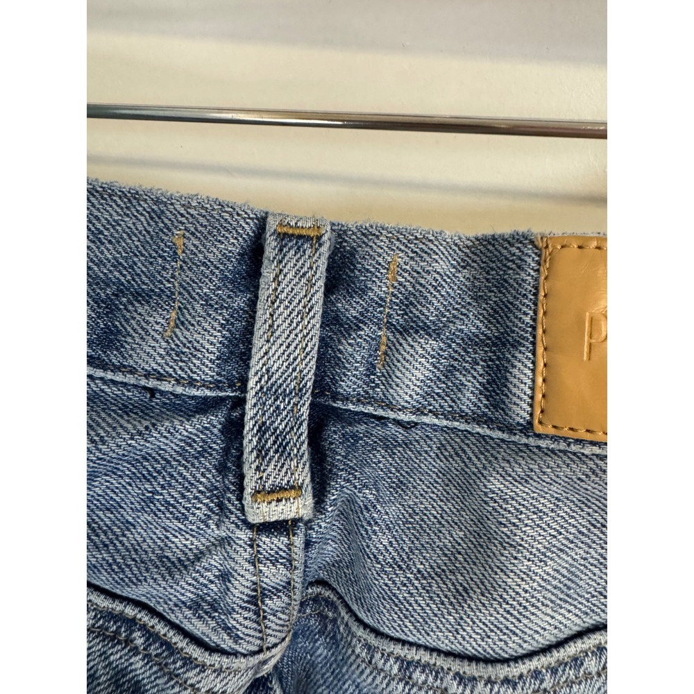 Pistola Cassie Super High Rise Straight Jeans Meridian Blue Hemp Blend Size 27 - Picture 12 of 13